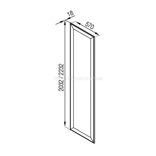 П панель (h-2032) Марго