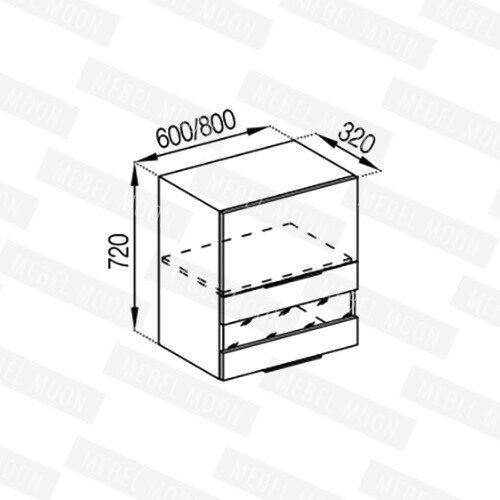 В 60 БСк Алиса от MEBEL MOON В 60 БСк Алиса в Одессе